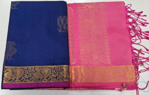 SOFT SILK SAREE WITH BLOUSE